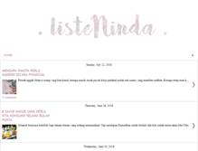 Tablet Screenshot of listeninda.com
